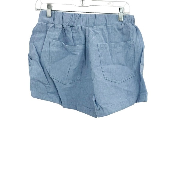 BLANKNYC Off Hours Women's Shorts Elastic Waistband Blue Size S NWT - Picture 6 of 11